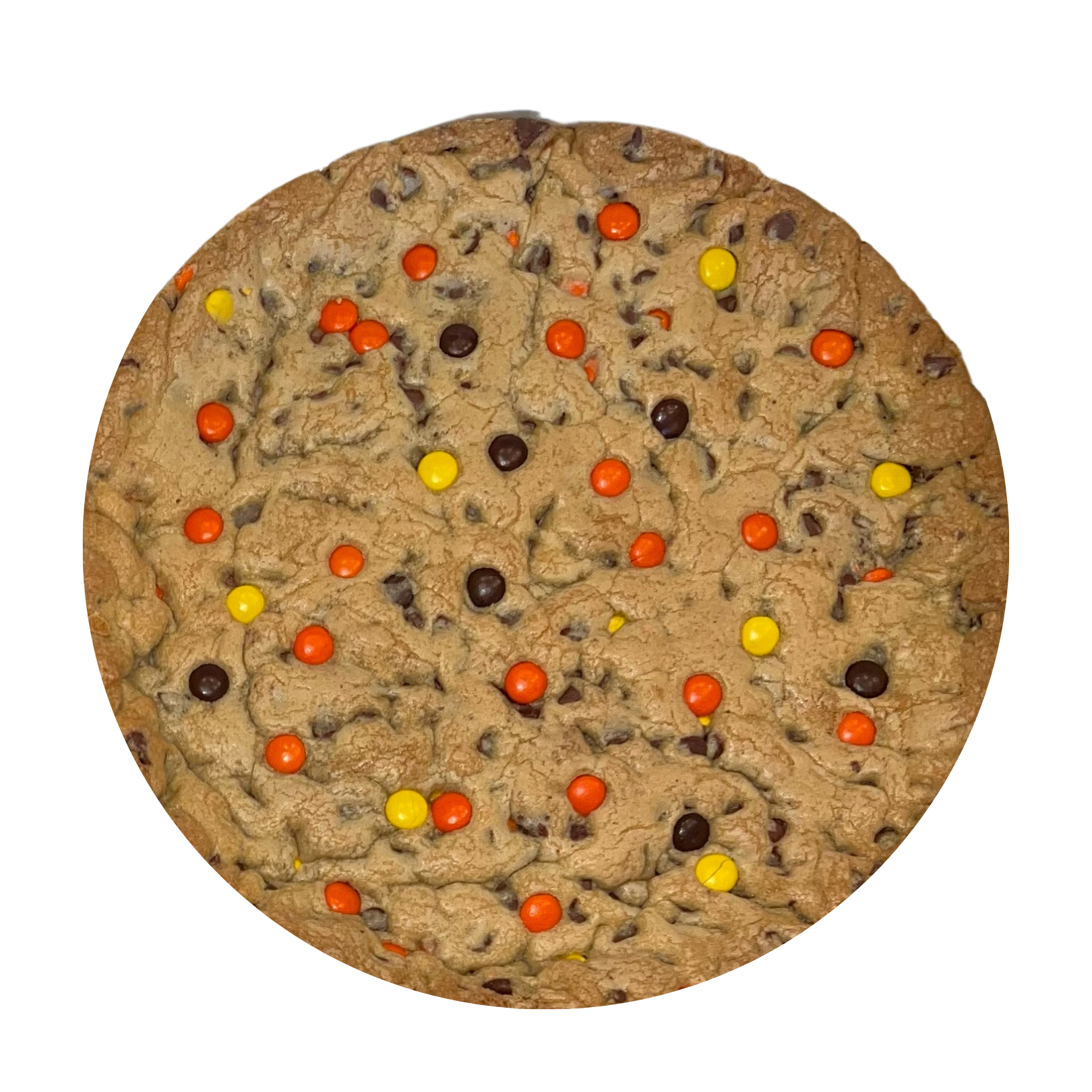 reese's pieces cookie cake
